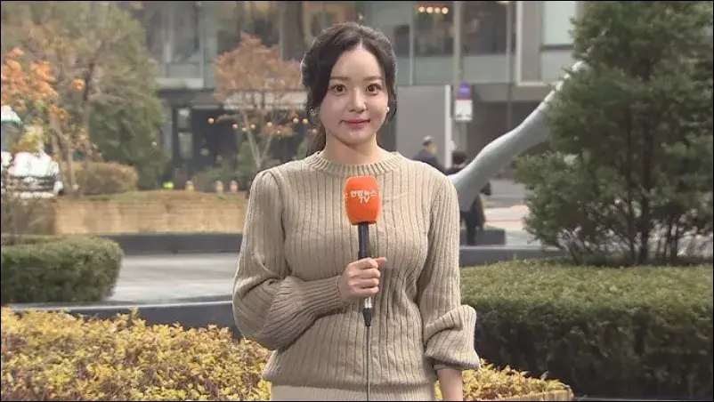 진연지-기상캐스터-방송사진